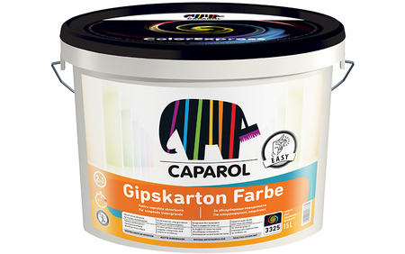 Gipskarton Farbe